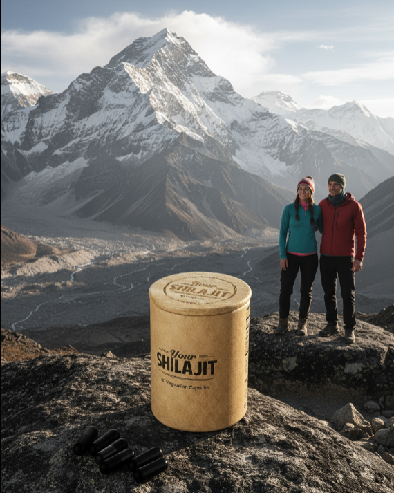 Natural Himalayan Shilajit Capsules – Natural Energy & Focus Boost